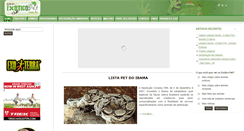 Desktop Screenshot of exoticopet.com.br